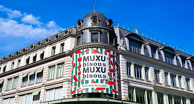 MUXU BISOUS – Le Pays Basque vedette du Bon Marché à Paris